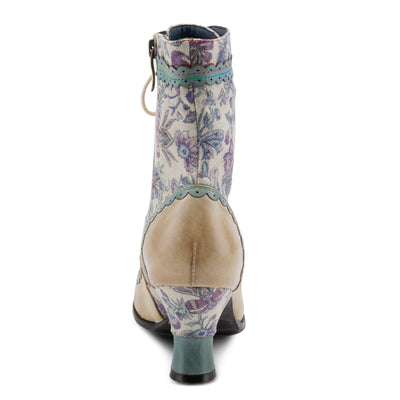 Spring Step L'Artiste Women's Bewitch-Flora Slip-on Shoe Beige Multi EU 36 / US 5.5-6