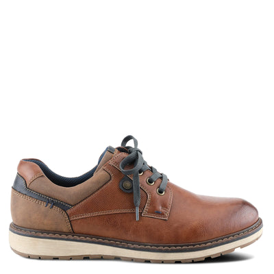 Spring Step Men's Raymond Sneaker Cognac EU 42 / US 9