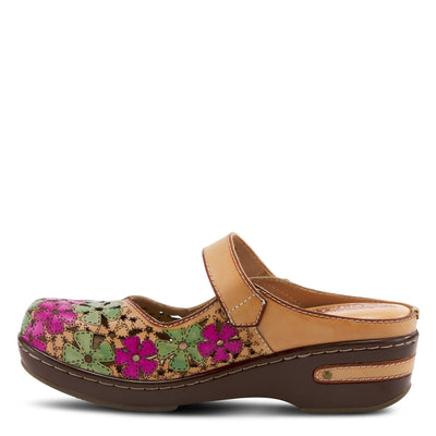 Spring Step L'Artiste Women's Anana Mary-Jane Shoe Beige Multi EU 38 / US 7.5-8