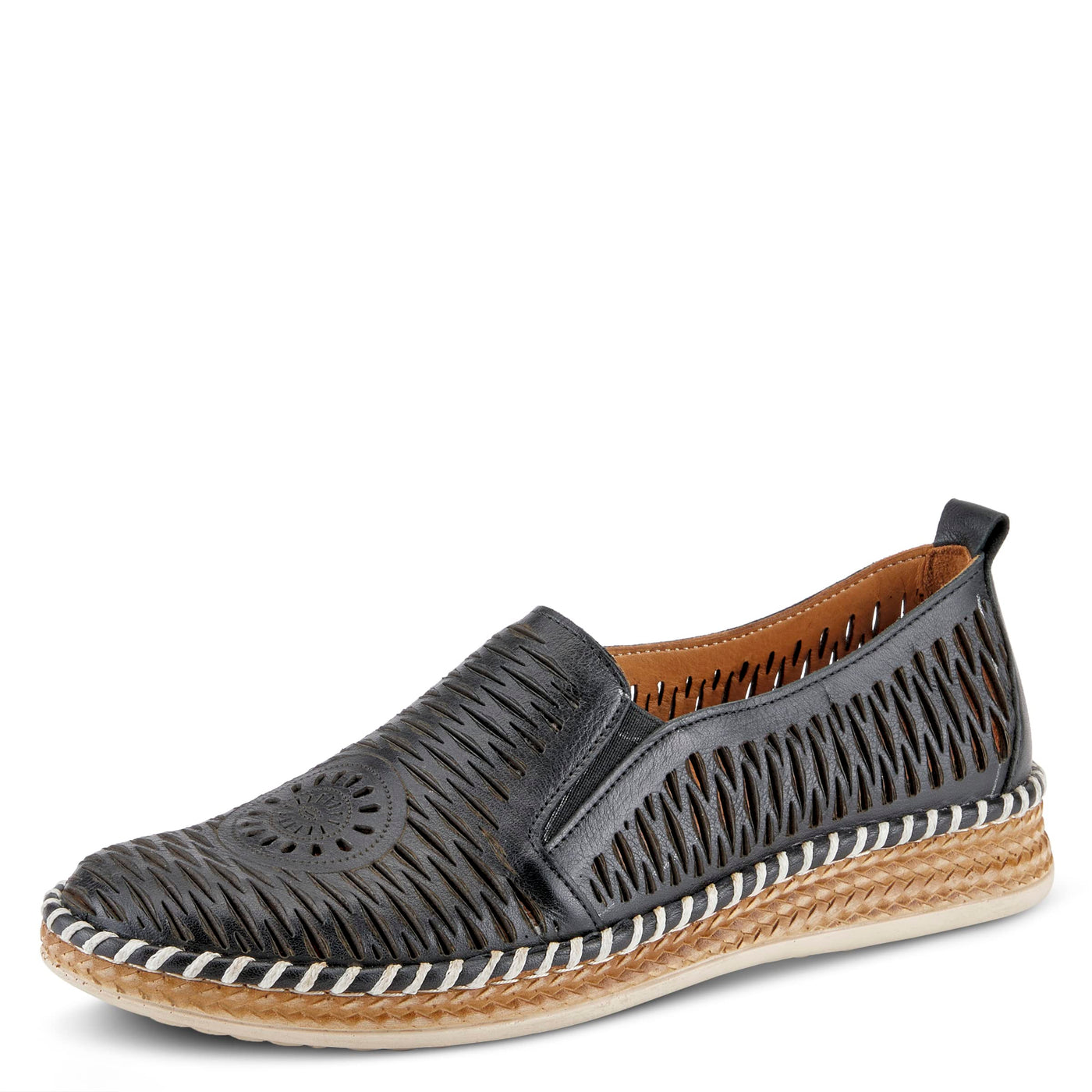 Spring Step Women's Newday Slip-On Shoe Black EU 42 / US 10.5-11