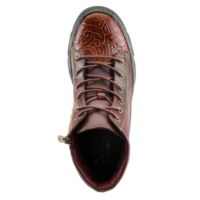 Spring Step L'Artiste Women's Daniellet Sneaker Brown Multi EU 41 / US 9.5-10