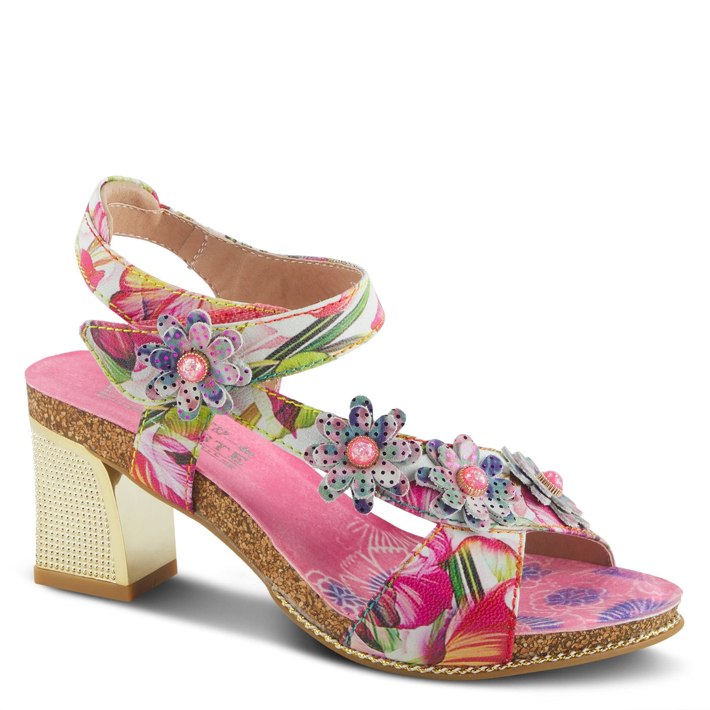 L'Artiste by Spring Step Illuminated Pink Multi EU 35 (US Women's 5) M