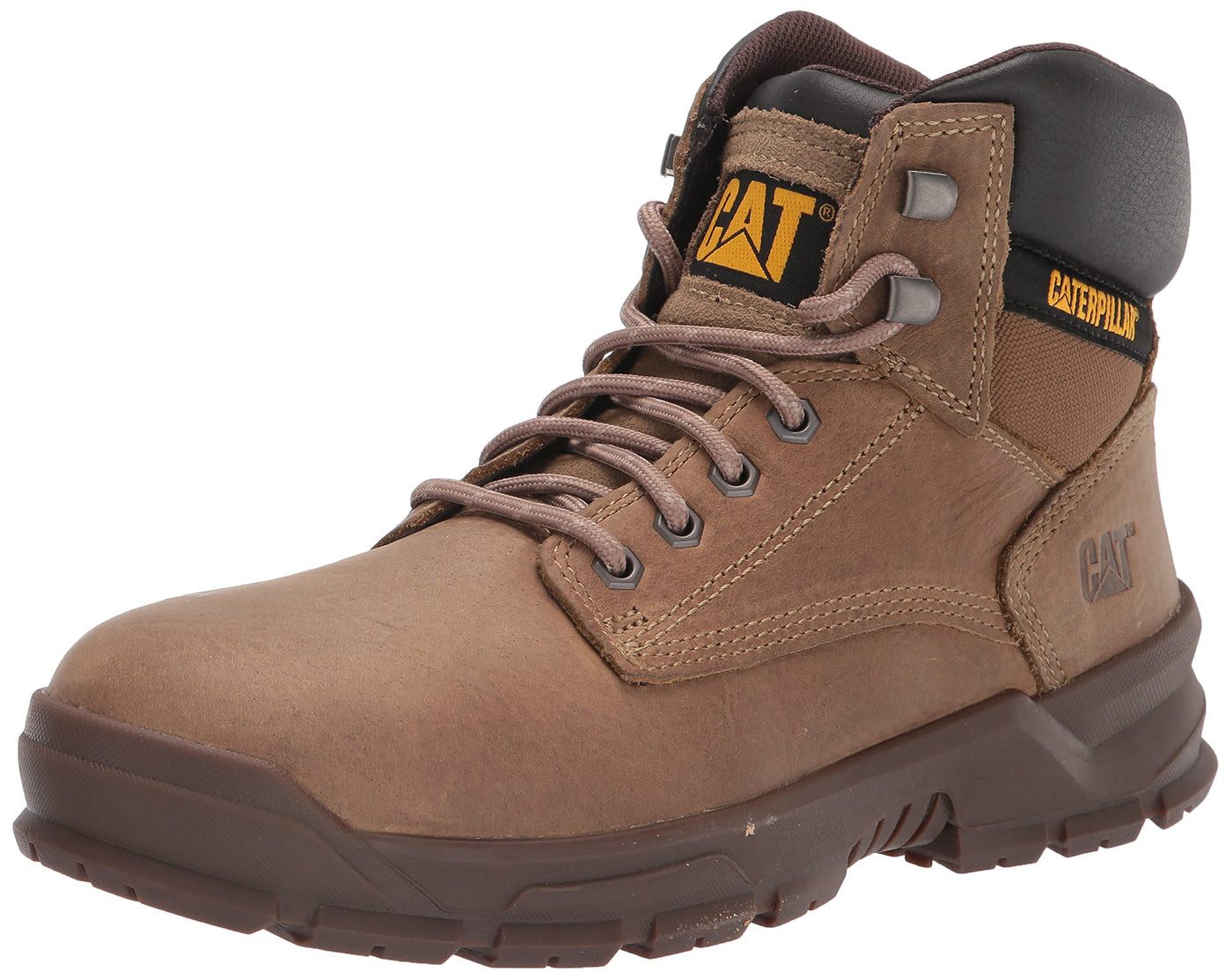 Cat Footwear Men's MOBILIZE Alloy Toe Industrial Boot, Fossil, 8.5