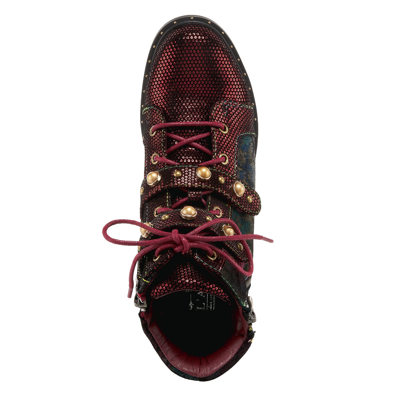 Spring Step L'Artiste Women's Chrissy Bootie Red Multi EU 41 / US 9.5-10