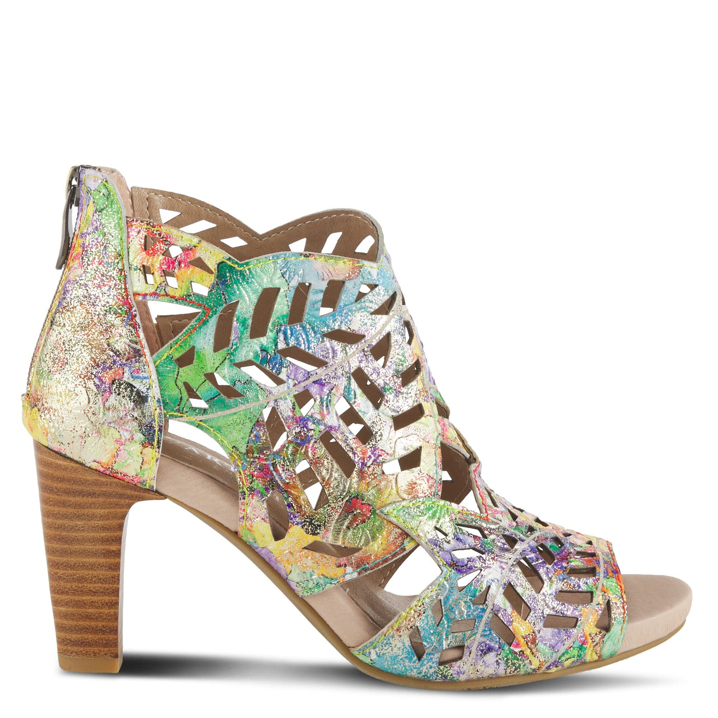 Spring Step L'Artiste Women's Amora Sandals Rainbow Multi EU 42 / US 10.5-11