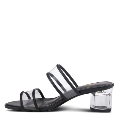 Azura Women's Rashell Strappy Sandal Black EU 38 / US 7.5-8