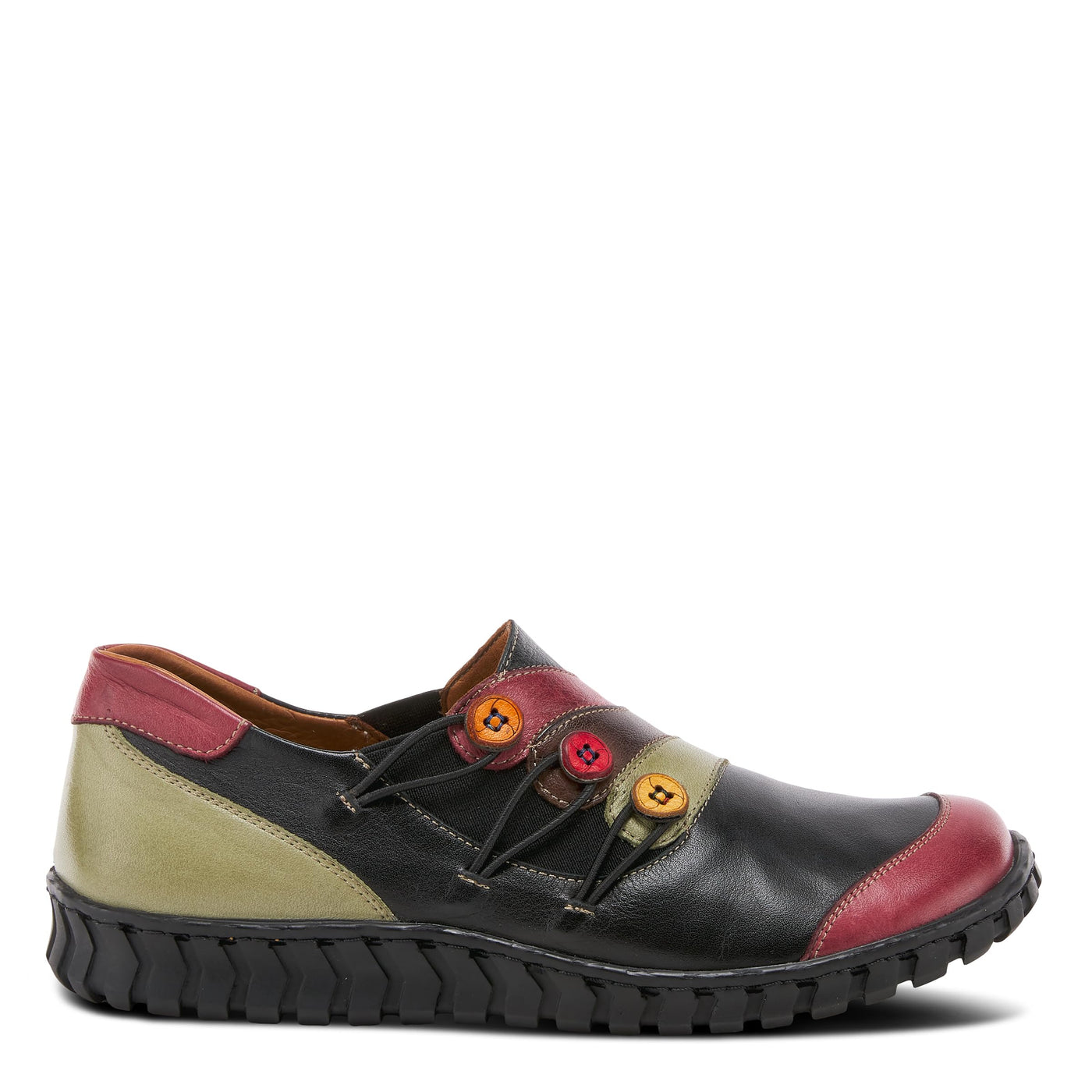 Spring Step Women's Neeta Black Multi EU 40 / US 9