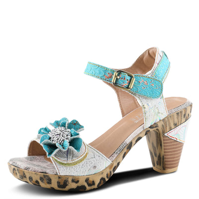 Spring Step L'Artiste Women's Wildcat Quarter Strap Sandal Ice Multi EU 40 / US 9