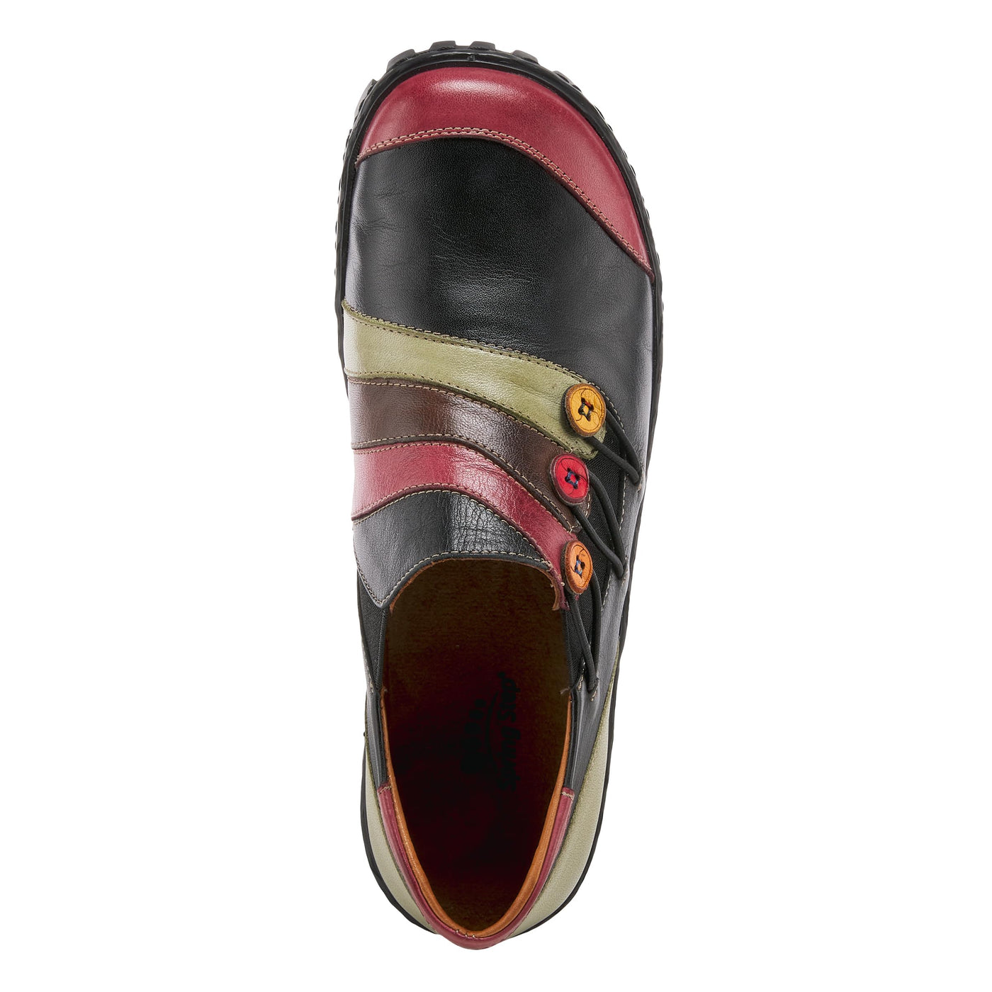 Spring Step Women's Neeta Black Multi EU 36 / US 5.5-6