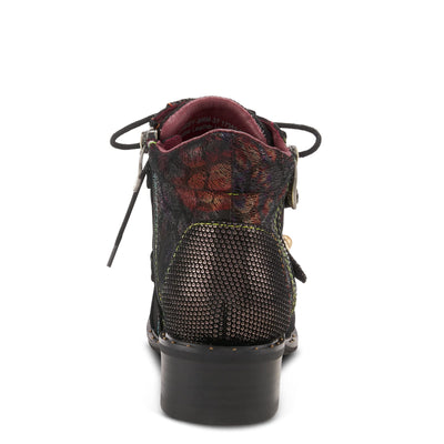 Spring Step L'Artiste Women's Chrissy Bootie Brown Multi EU 37 / US 6.5-7