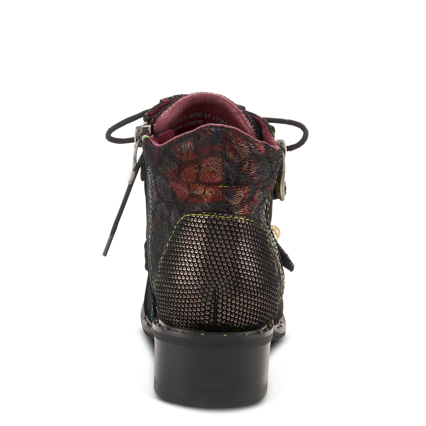 Spring Step L'Artiste Women's Chrissy Bootie Brown Multi EU 38 / US 7.5-8