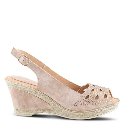 Patrizia Women's Iolite Wedge Sandal, Taupe, 10.5-11