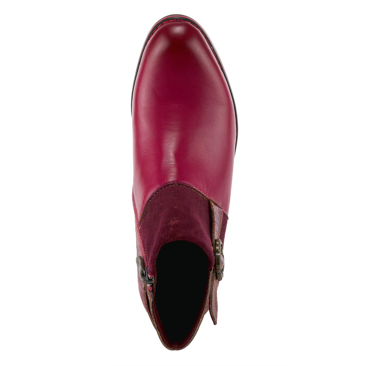 L�Artiste by Spring Step Women's TIATIA Ankle Boot, Bordeaux, 6.5-7
