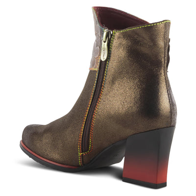 Spring Step L'Artiste Women's Zinna Leather Bootie Bronze EU 35 / US 5