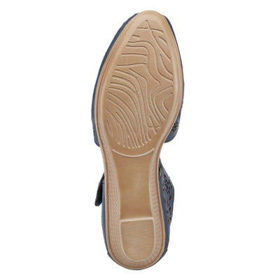 Spring Step Women's Nougat Mary Jane Shoe Navy EU 41 / US 9.5-10