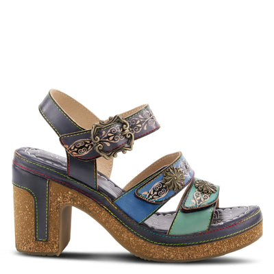 L'Artiste Women's Confident Blue Multi 10 B(M) US