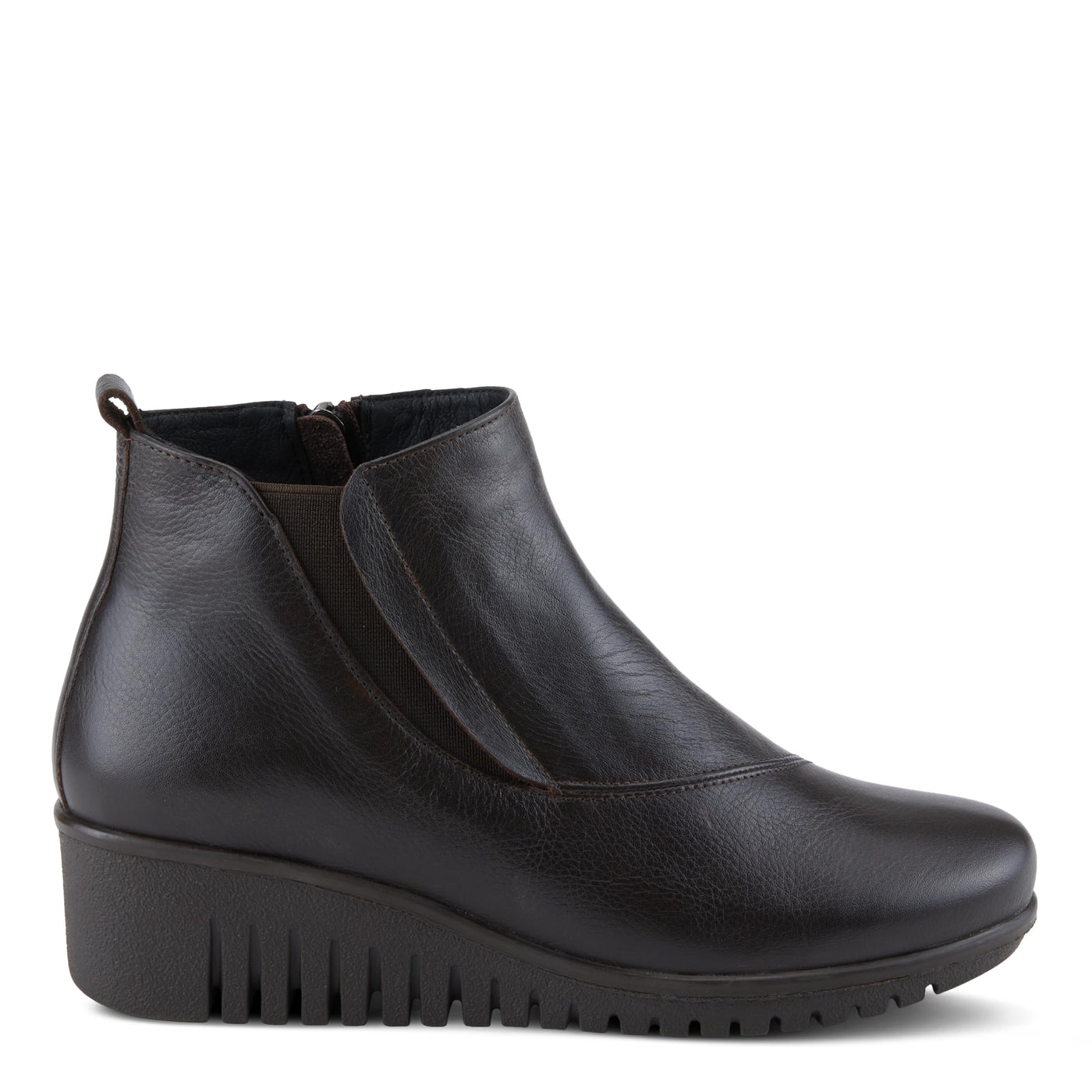 Spring Step Women's Aaronela Leather Bootie Brown EU 39 / US 8.5