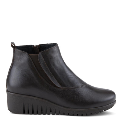 Spring Step Women's Aaronela Leather Bootie Brown EU 39 / US 8.5