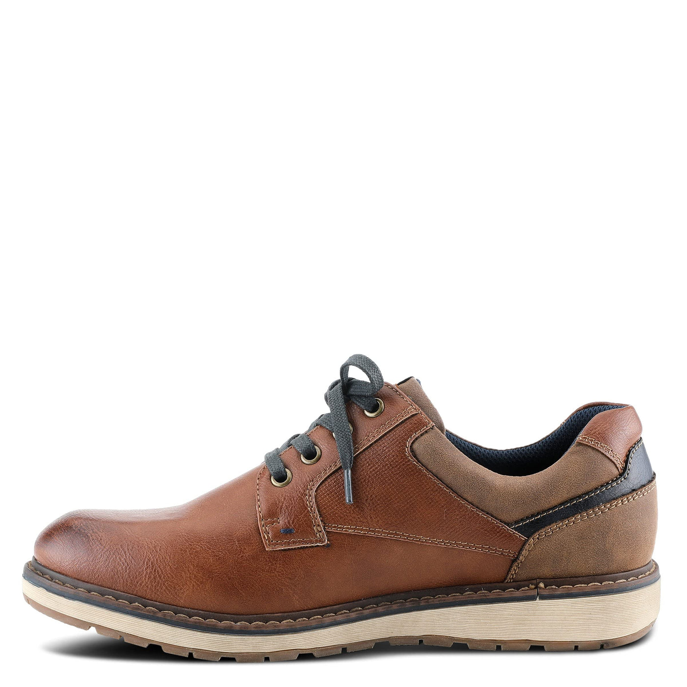 Spring Step Men's Raymond Sneaker Cognac EU 42 / US 9