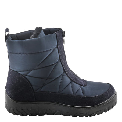 Flexus Spring Step Lakeeffect Boots for Women - Waterproof Ladies Boots with Front Zipper Closure - Women's Snow Boots for Winter - Boots