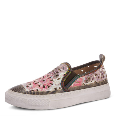 Spring Step L'Artiste Women's Denofeden Sneaker Brown Multi EU 36 / US 5.5-6