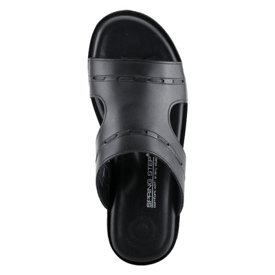Spring Step Men's Benn Slide Sandal Black EU 42 / US 9