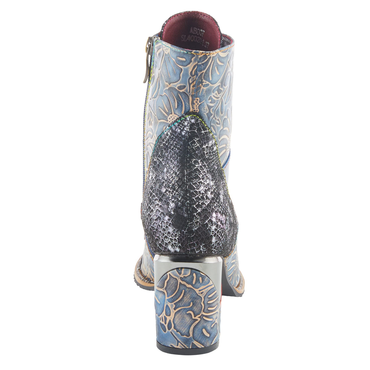 L'Artiste by Spring Step Aboot Blue Multi EU 39 (US Women's 8.5) M