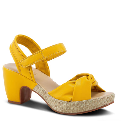 PATRIZIA Women's Essence Slingback Sandals Yellow EU 41 / US 9.5-10