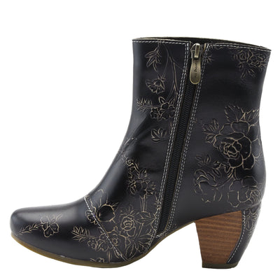 Spring Step L'Artiste Women's Folka Boots Black EU 38 / US 7.5-8