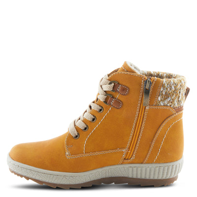 Spring Step Women's Karlene Bootie Mustard EU 37 / US 6.5-7