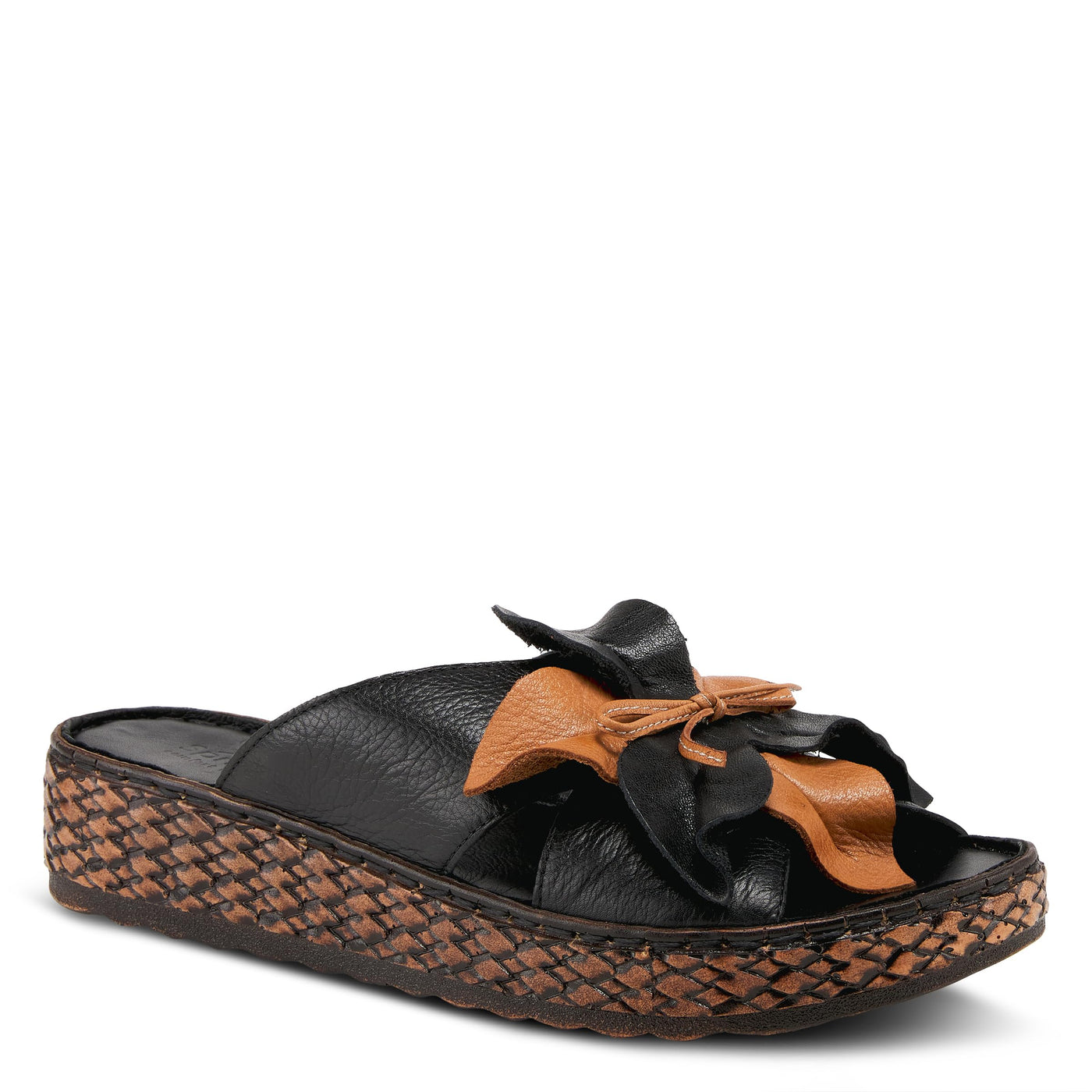 Spring Step Women's Hilary Slide Sandal Black EU 40 / US 9