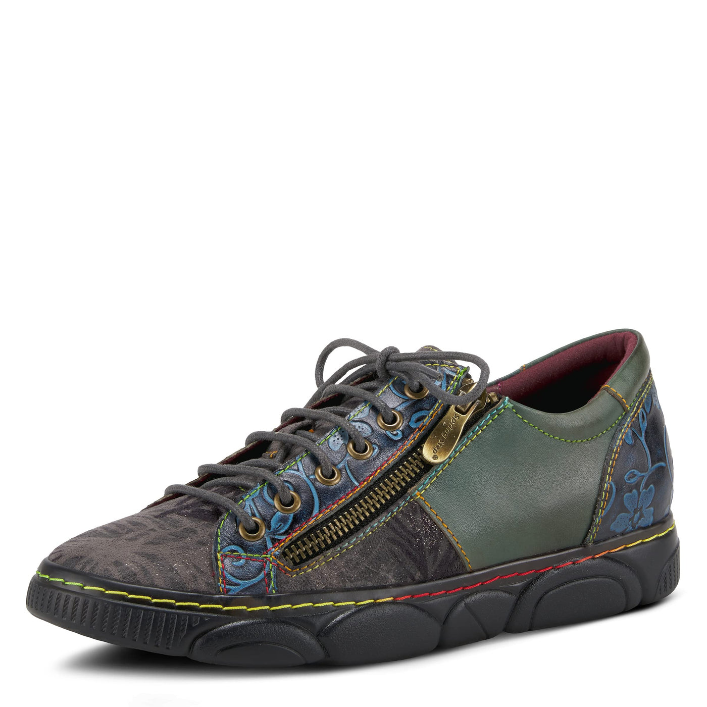 Spring Step L`Artiste Women's Danli Sneaker Grey Multi EU 36 / US 5.5-6