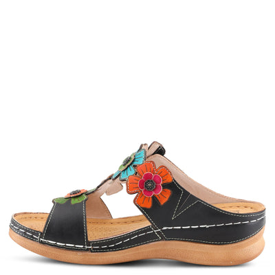 L'ARTISTE IZNA SLIDE SANDALS GREY MULTI / EU 41 / US 9.5-10