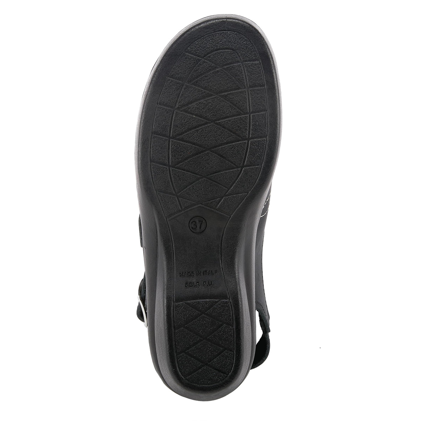 Flexus by Spring Step Ceri Flat Sandal, Black, 40 Medium EU (US 9 US)