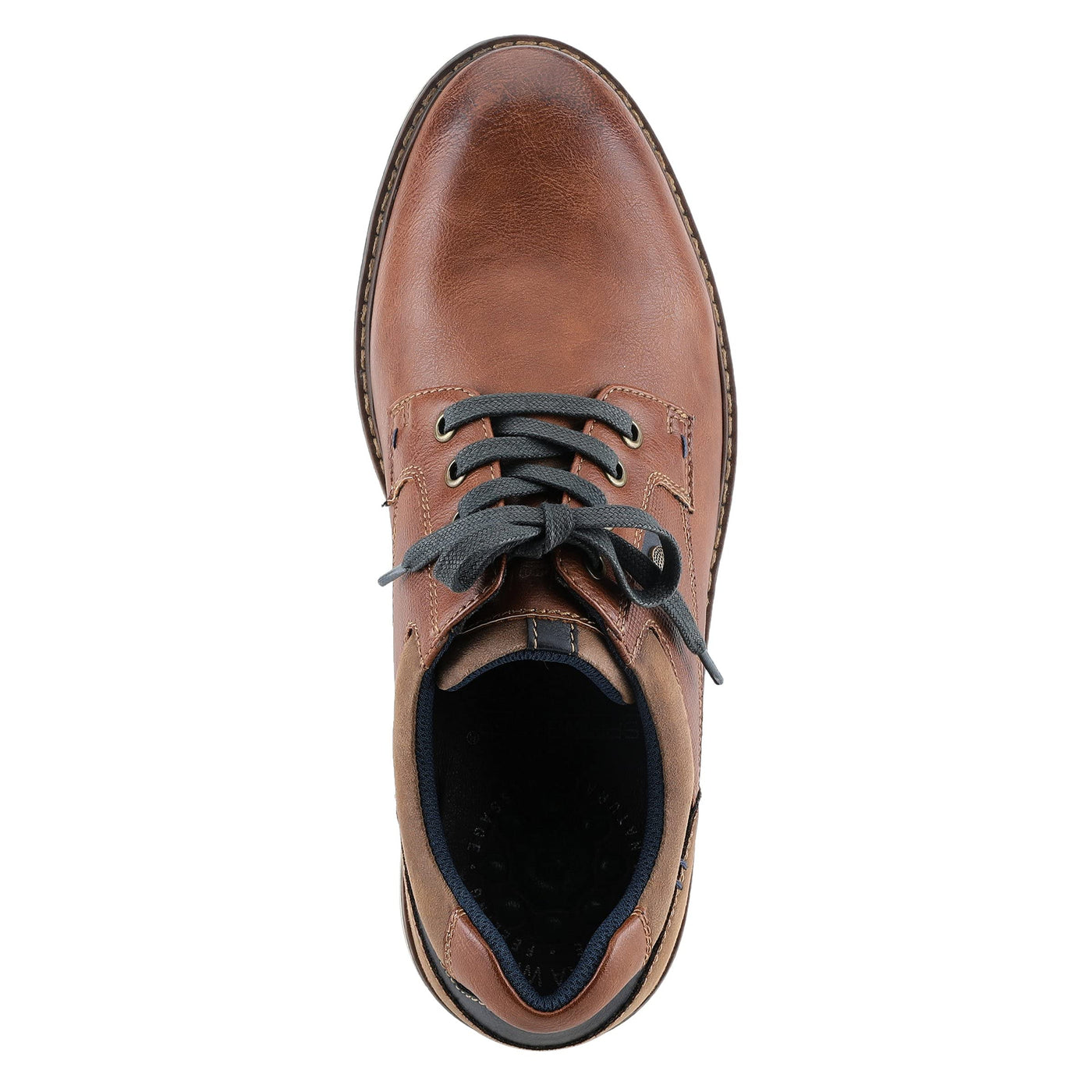 Spring Step Men's Raymond Sneaker Cognac EU 42 / US 9
