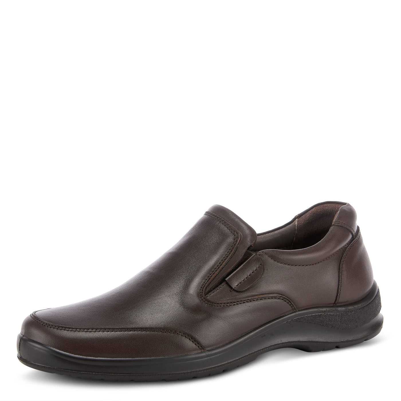 Spring Step Men's Abisko Loafer, Dark Brown, 12-12.5