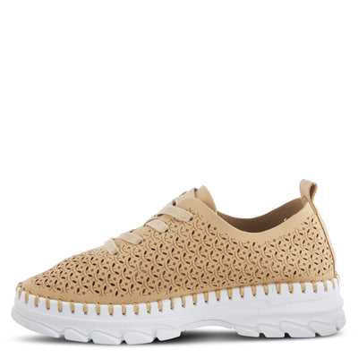 PATRIZIA Women's Elodi Lace-Up Shoes Tan EU 41 / US 9.5-10