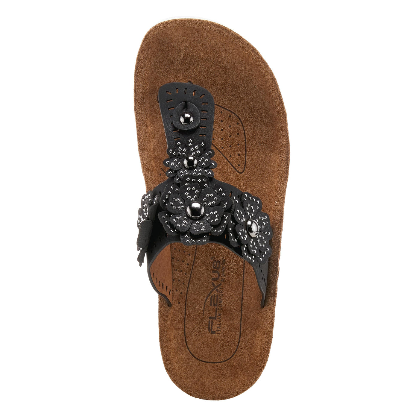 Flexus Women's Bayview Slide Sandal Black EU 35 / US 5