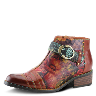 Spring Step L'Artiste Women's Georgiana-Rose Slip-On Shoe Brown Multi EU 37 / US 6.5-7