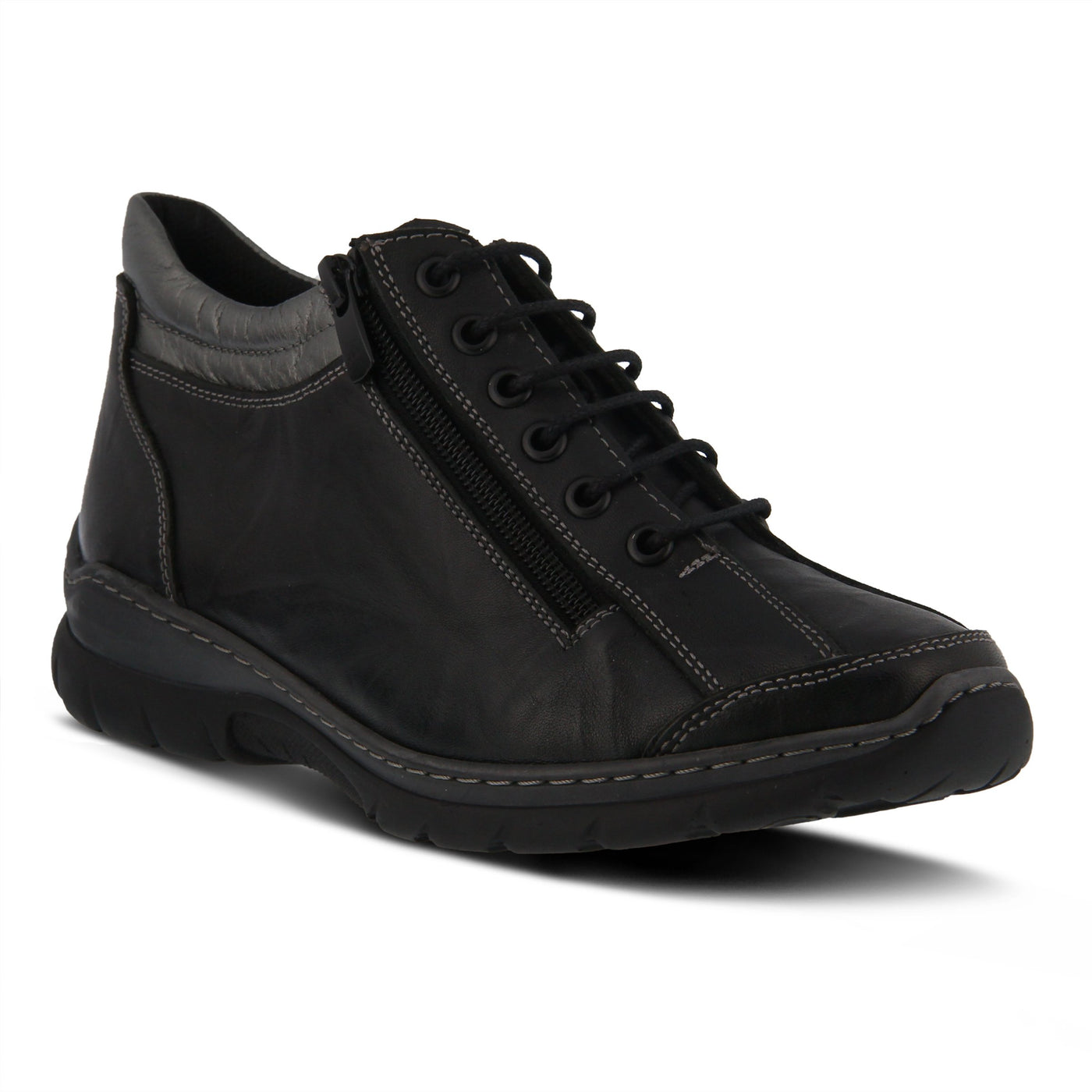 Spring Step Women's Kieron Oxford, Black, 40 M EU Medium EU (US 9 US)