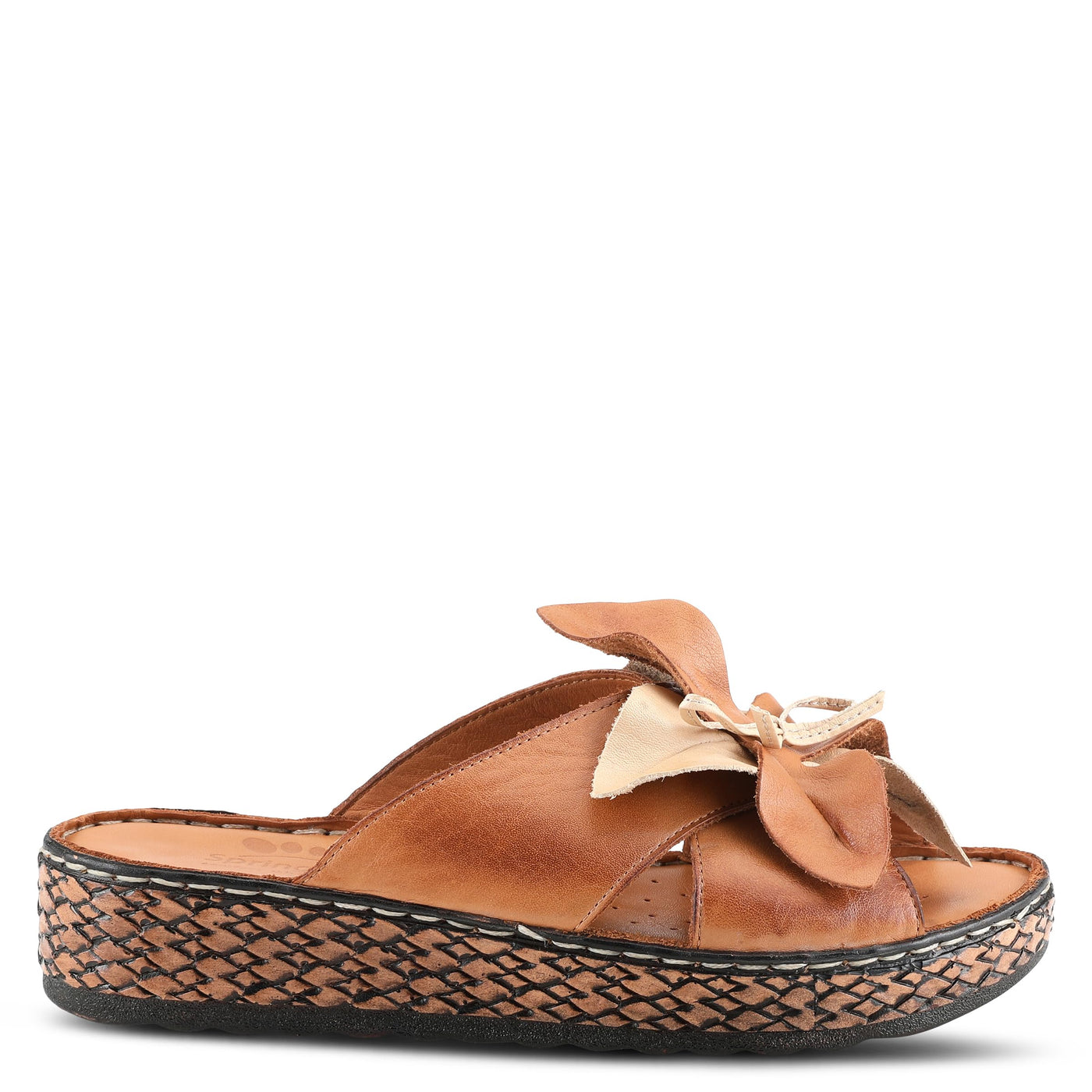 Spring Step Women's Hilary Slide Sandal Camel EU 38 / US 7.5-8