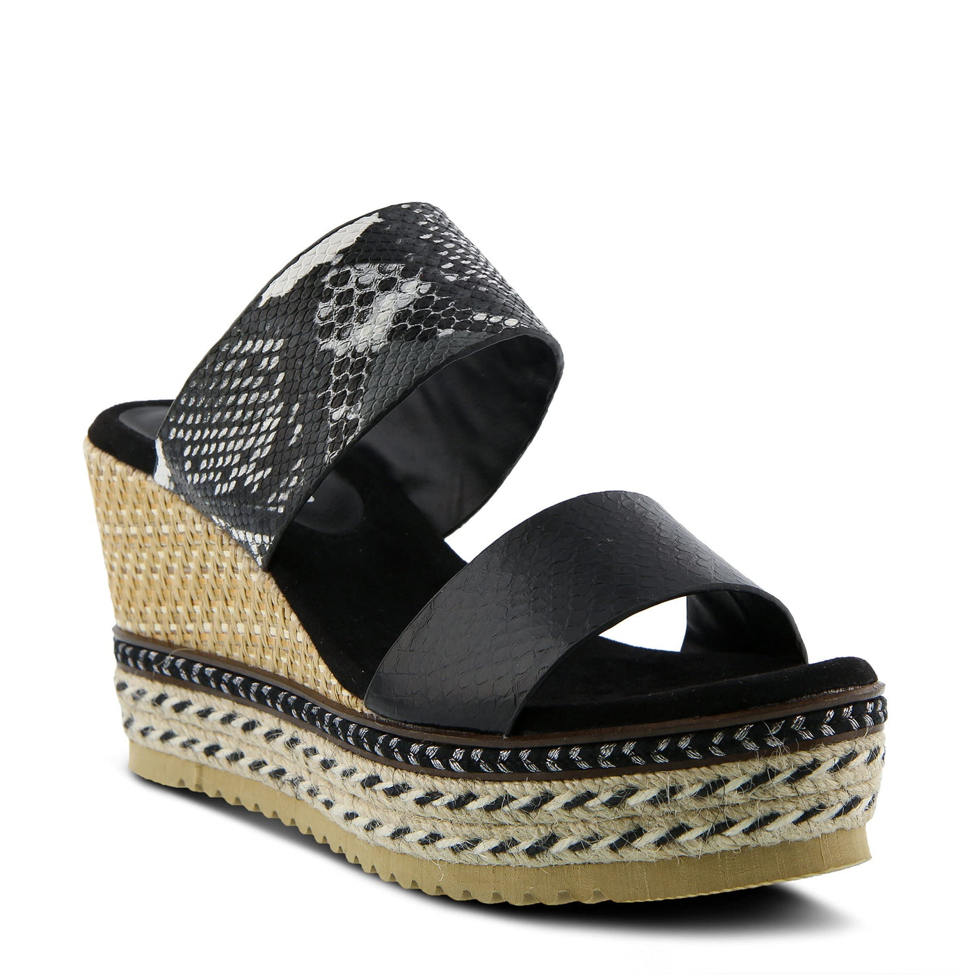 PATRIZIA Women's Jaenelle Sandals Black Multi EU 36 / US 5.5-6