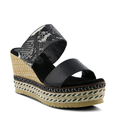PATRIZIA Women's Jaenelle Sandals Black Multi EU 36 / US 5.5-6