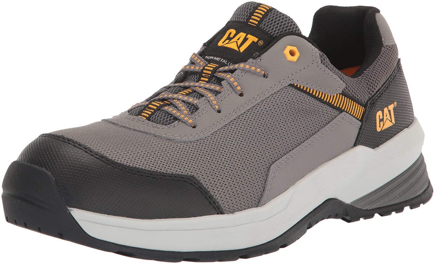 CAT Footwear Men's Streamline 2.0 Mesh Composite Toe Work Shoe, Med Charcoal, 12