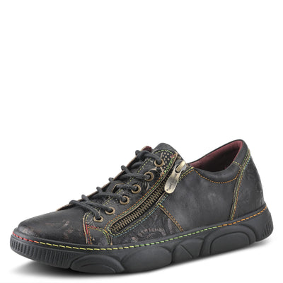 Spring Step L`Artiste Women's Danli-Bloom Sneaker Black Multi EU 40 / US 9