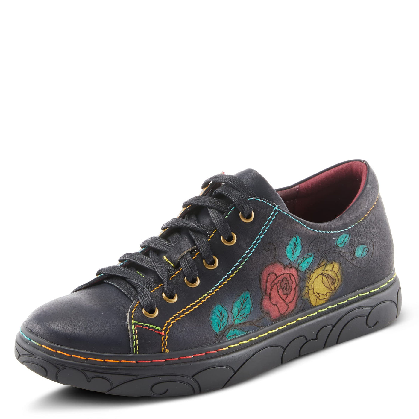 L'Artiste by Spring Step Ilnad Black Multi EU 40 (US Women's 9) M