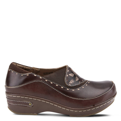 L'artiste by Spring Step Women's Burbank Mule, Brown, 37 EU/6.5-7 M US