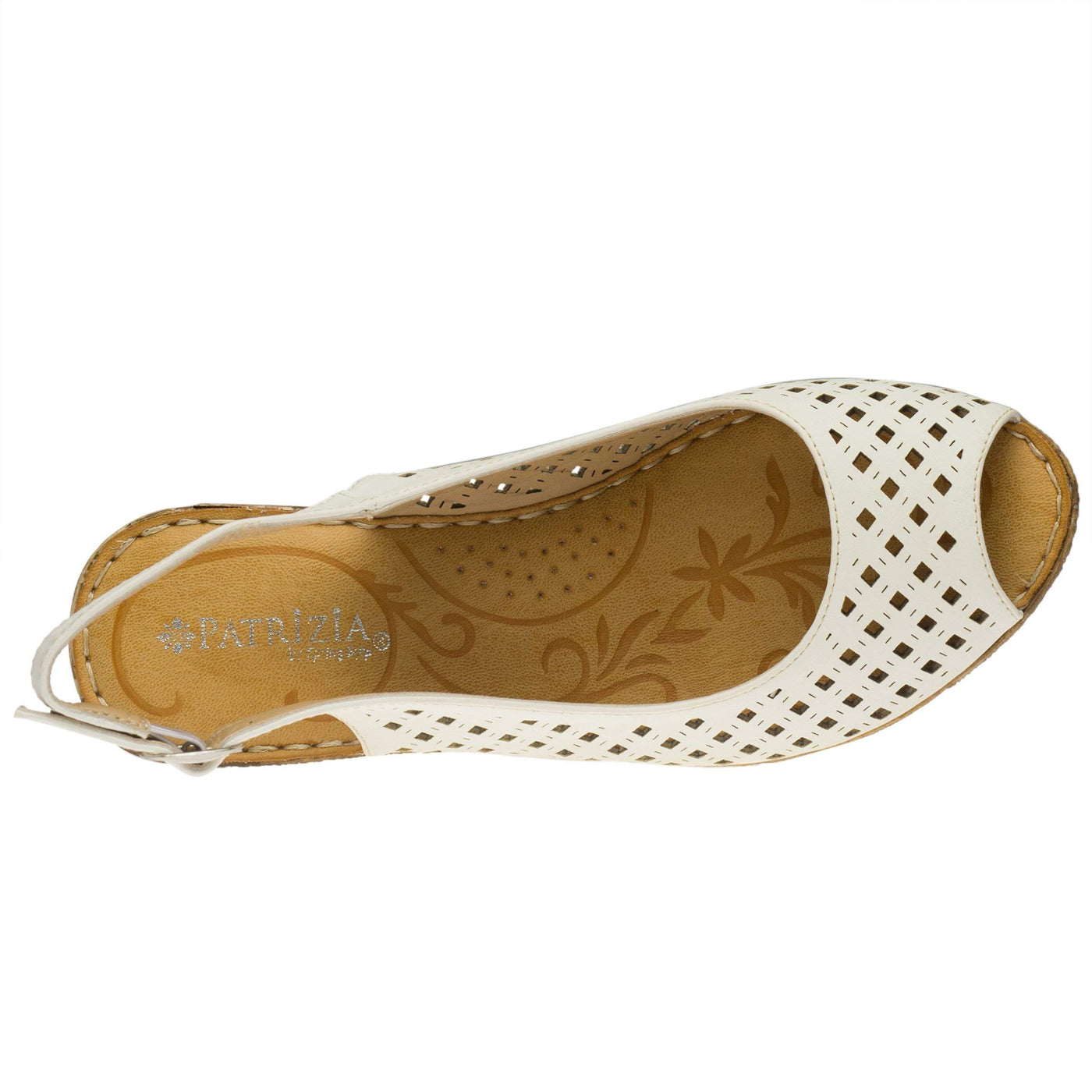 PATRIZIA Candace White Shoe US 7.5-8