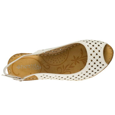 PATRIZIA Candace White Shoe US 7.5-8