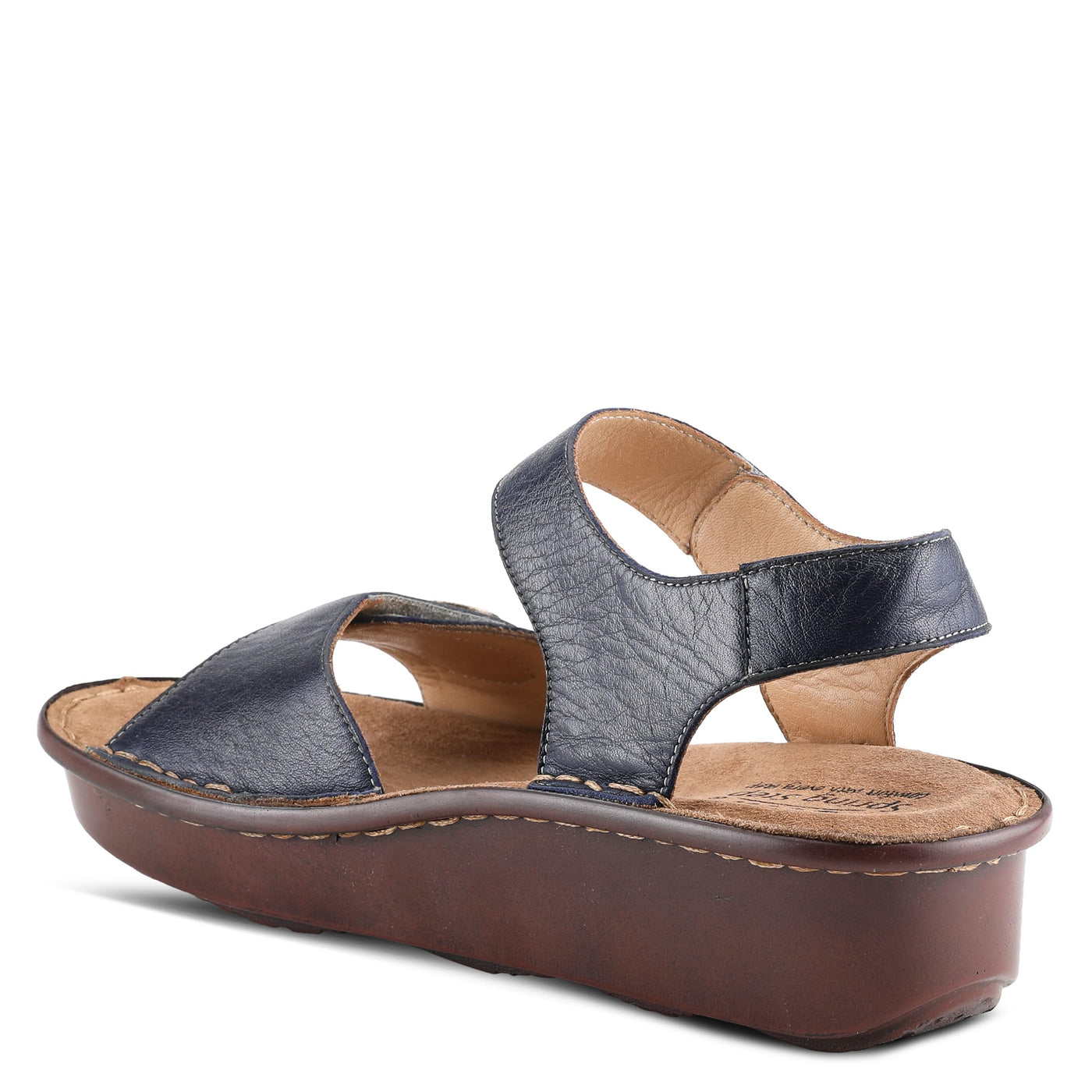 Spring Step Women's Toca Ankle Strap Sandal Navy EU 42 / US 10.5-11